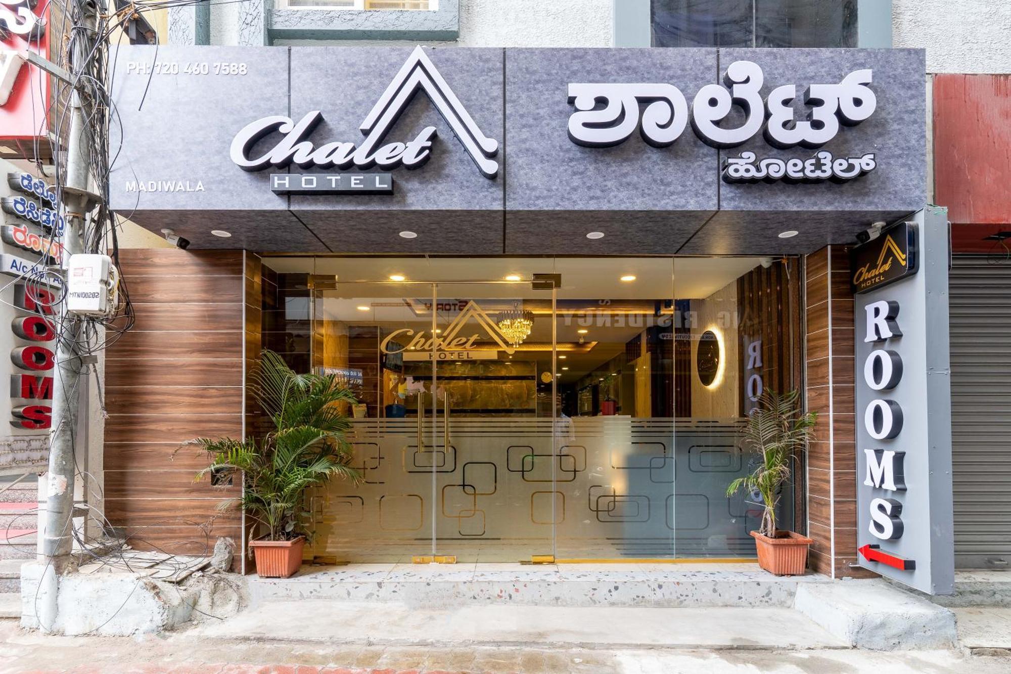 Hotel Chalet, Madiwala Bengaluru Kültér fotó